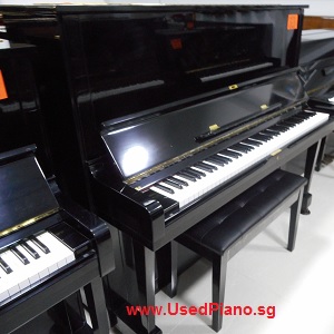 SOJIN VS-53 used piano, black color
